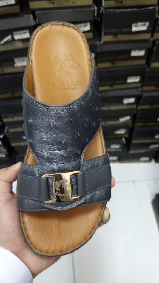 Cavallo Handmade 2133 Driver Ostrich – Italian Leather